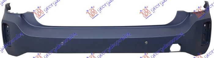 REAR BUMPER PRIMED (W/2 PDC)