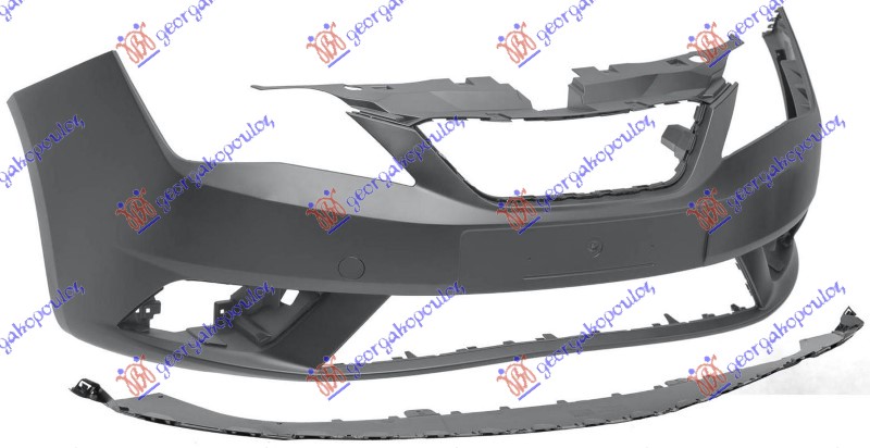 FRONT BUMPER PRIMED (A QUALITY)