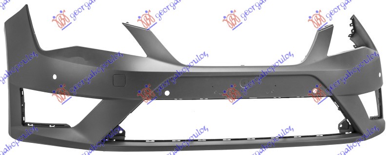 FRONT BUMPER (FR) PRIMED (W/4 PDC) (A QUALITY)