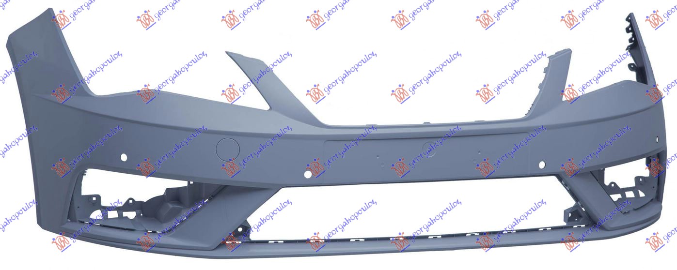FRONT BUMPER PRIMED (W/4 PDC)