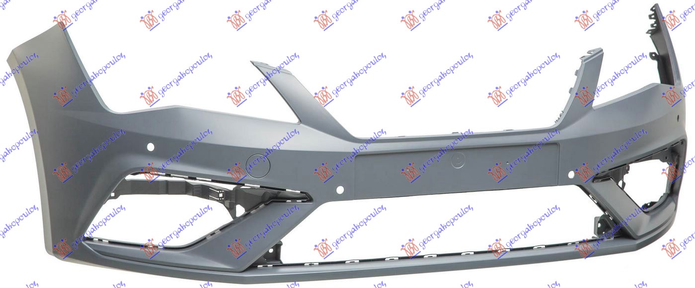 FRONT BUMPER FR (W/4 CUTTING MARKS FOR PDC) (W/CUTTING MARKS FOR WASHER HOLES)