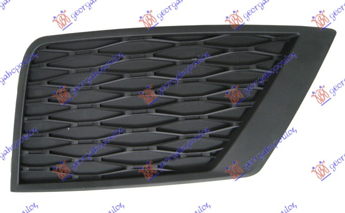 FRONT BUMPER GRILLE (W/O FOG LAMP HOLE)