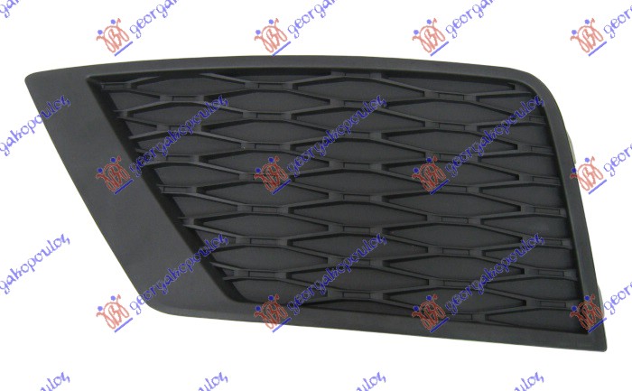 FRONT BUMPER GRILLE (W/O FOG LAMP HOLE)