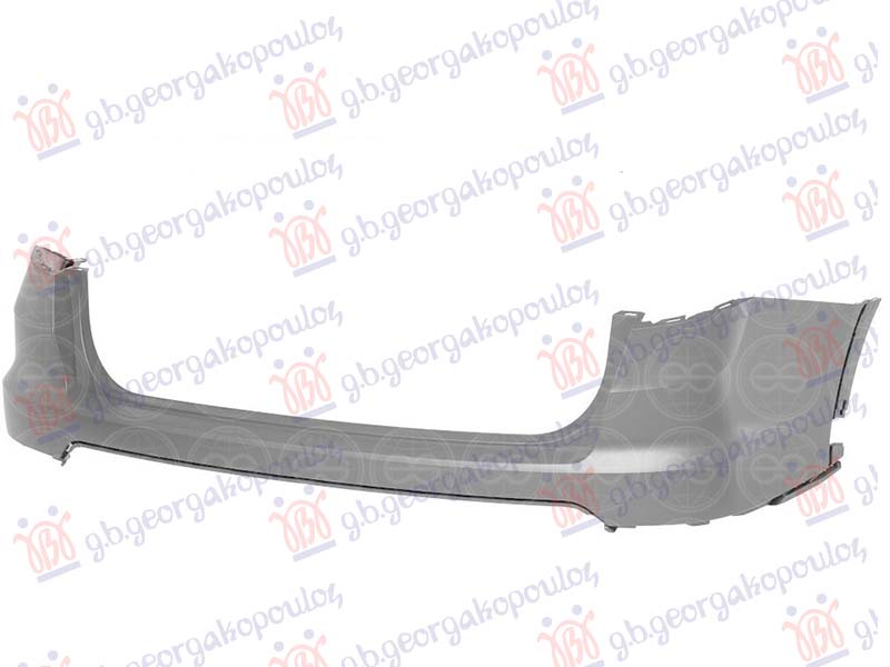 REAR BUMPER PRIMED (W/CUTTING MARKS FOR PDC) (A QUALITY)