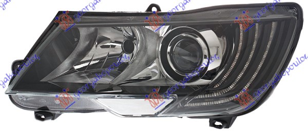 HEAD LAMP Bi-XENON AFS W/LED DRL (HELLA)