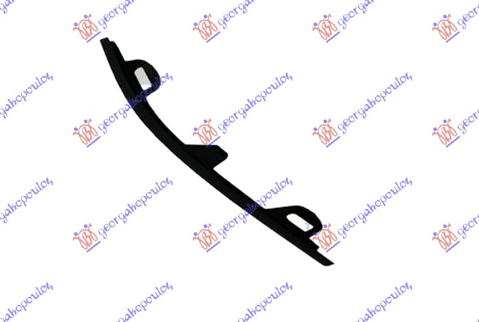 FRONT BUMPER GRILLE MOULDING SIDE BLACK