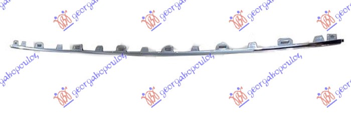 FRONT BUMPER GRILLE MOULDING MIDDLE CHROME
