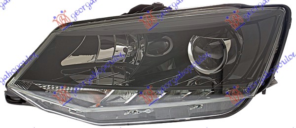 HEAD LAMP ELECTRICAL (H7/H7) W/LED DRL (HELLA)