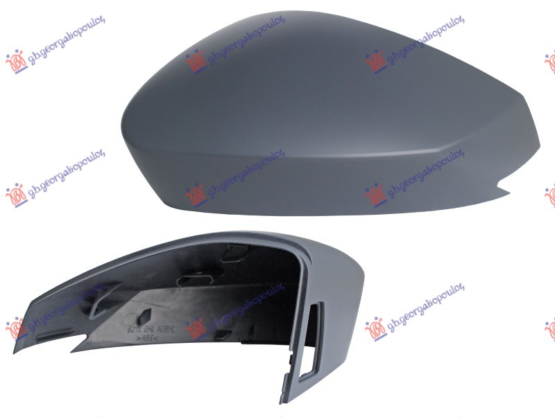 DOOR MIRROR COVER PRIMED (W/SIDE ASSIST)