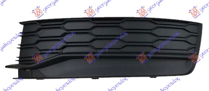 FRONT BUMPER GRILLE (W/O FOG LAMP HOLE) 2016-