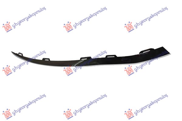 FRONT BUMPER SIDE GRILLE MOULDING CHROME 2016-