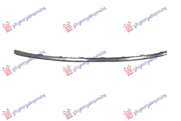 FRONT BUMPER GRILLE MOULDING CHROME 2016-