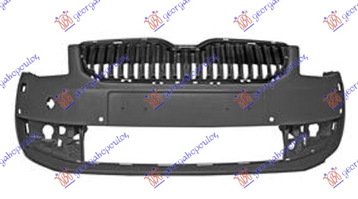 FRONT BUMPER (W/GRILLE) (W/4 PDC & WASHER HOLES) (W/2 CUTTING MARKS FOR PDC)