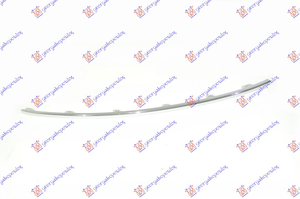 FRONT BUMPER SIDE GRILLE MOULDING CHROME