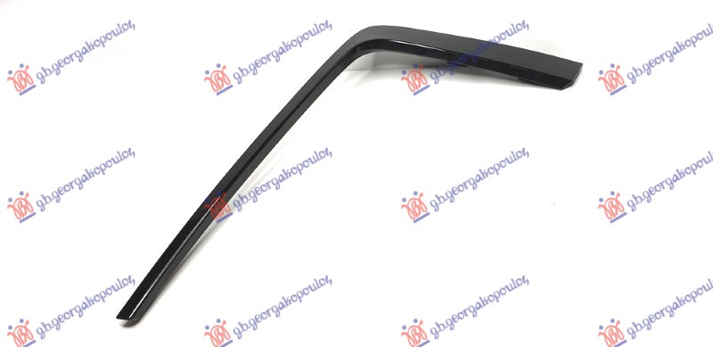 FRONT BUMPER GRILLE MOULDING SIDE BLACK PAINTED (RS)