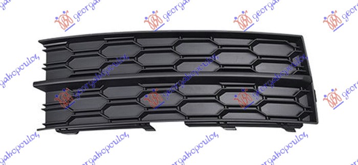 FRONT BUMPER GRILLE (W/O FOG LAMP HOLE)
