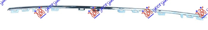 FRONT BUMPER GRILLE MOULDING CHROME -2024