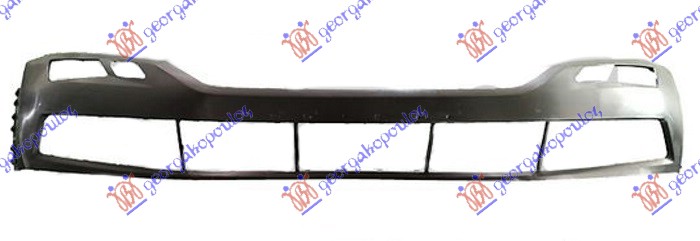 FRONT BUMPER PRIMED (W/LAMP WASHER HOLES)