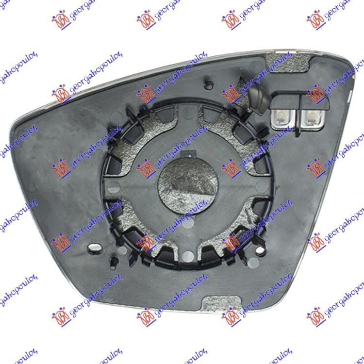 DOOR MIRROR GLASS HEATED