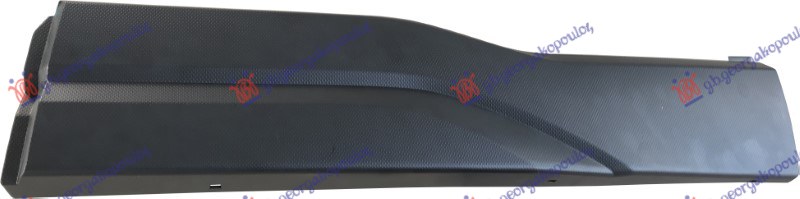 REAR DOOR MOULDING BLACK