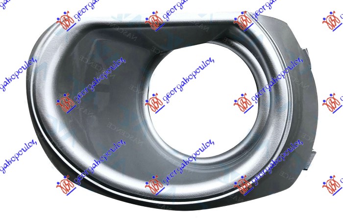 FRONT BUMPER GRILLE (W/ FOG LAMP HOLE) (OUTBACK) (SILVER)