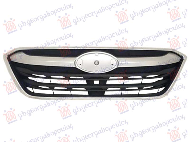 GRILLE W/GLOSSY SILVER MOULDING 2020- (OUTBACK)