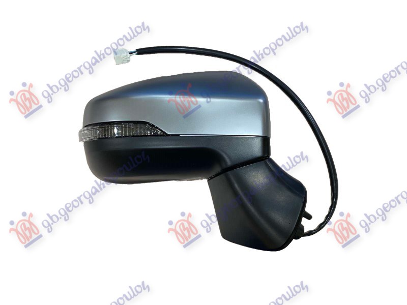 DOOR MIRROR ELECTRICAL HEATED PRIMED (W/SIDE LAMP)