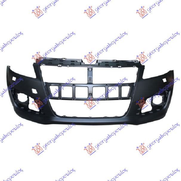 FRONT BUMPER PRIMED (SPORT) (W/WASHER HOLES)