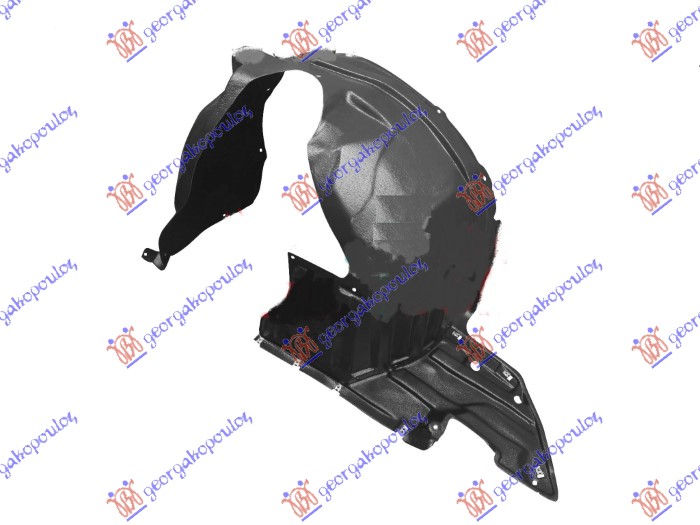 FRONT INNER PLASTIC FENDER PETROL