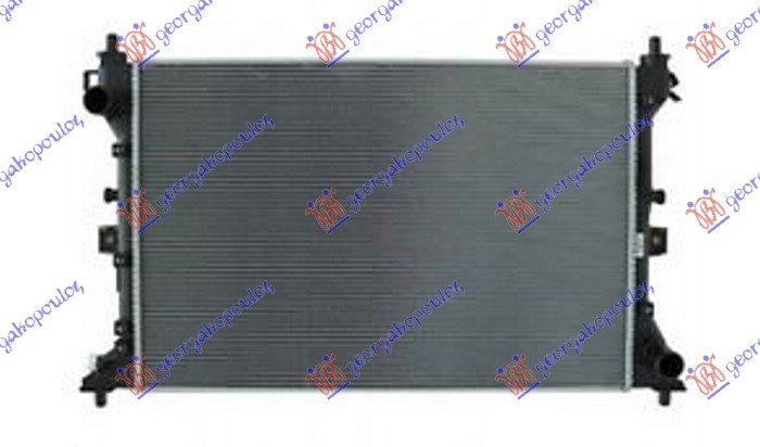 RADIATOR 1.0-1.4 TURBO PETROL (625x410x26)