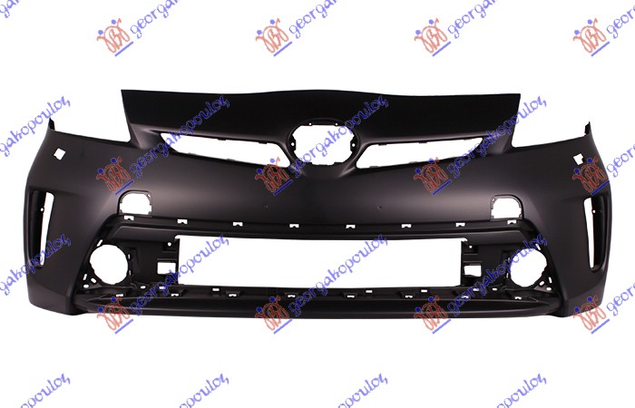 FRONT BUMPER PRIMED (W/WASHER HOLES) (A QUALITY)