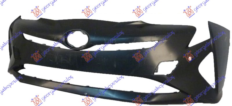 FRONT BUMPER PRIMED (W/4 PDC) (A QUALITY)