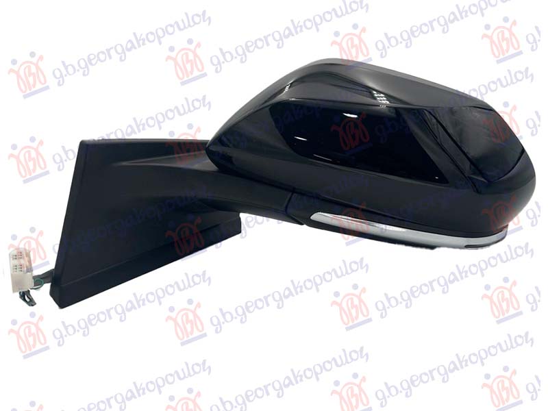 DOOR MIRROR ELECTRICAL HEATED (W/SIDE LAMP) (10 PIN)