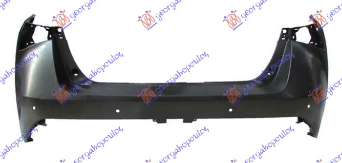 REAR BUMPER PRIMED (W/6 PDC)