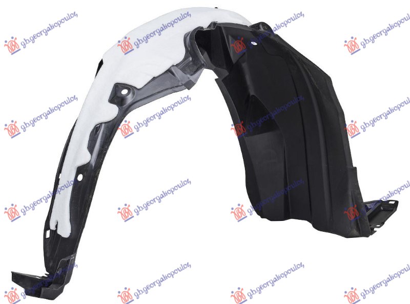 FRONT INNER PLASTIC FENDER (W/SOUND INSULATION) (A QUALITY)