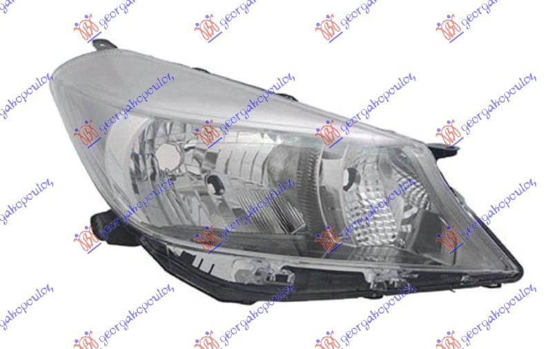 HEAD LAMP ELECTRICAL CHROME (TYC)