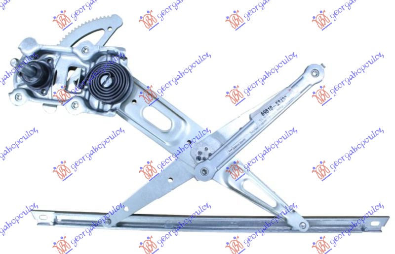 FRONT WINDOW REGULATOR MANUAL (FRANCE)