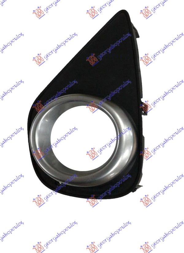 FRONT BUMPER GRILLE (W/ FOG LAMP HOLE) (HYBRID) SILVER