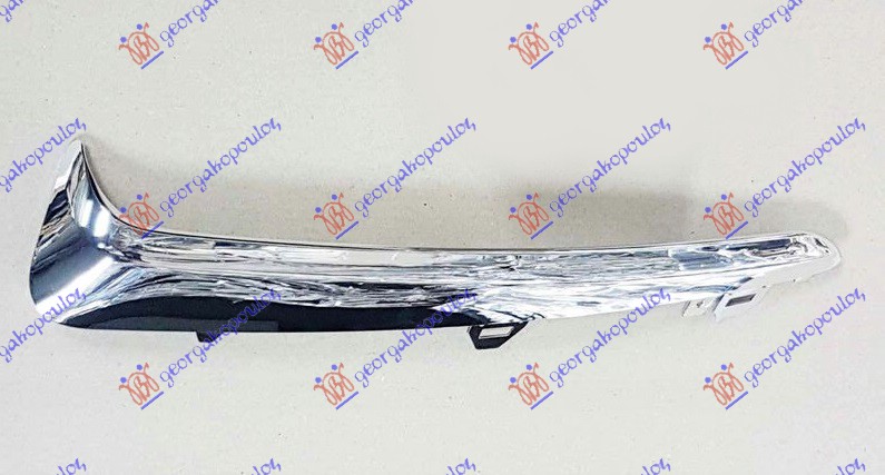 FRONT BUMPER SIDE GRILLE MOULDING CHROME