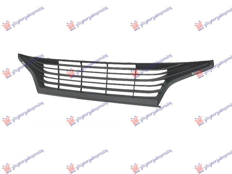 FRONT BUMPER GRILLE LOWER BLACK