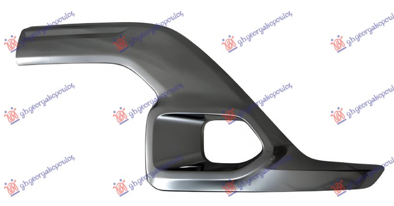 FOG LAMP FRAME SILVER (HYBRID)