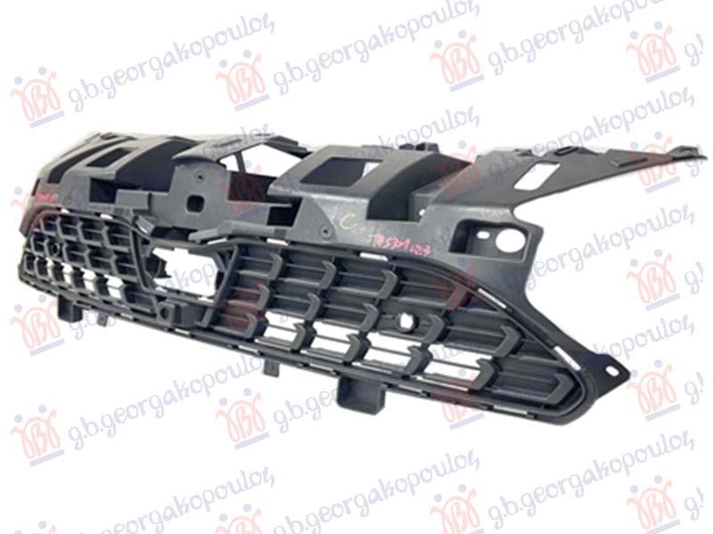 GRILLE BLACK (W/2 PDC HOLES) (W/CAMERA HOLE)