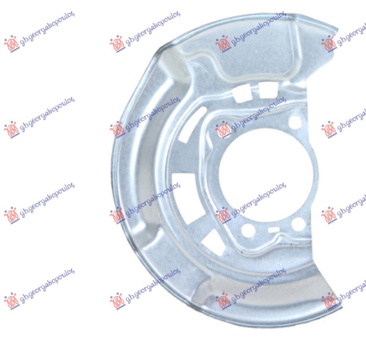SPLASH PANEL BRAKE DISC FRONT (PANEL DIAMETER 310/90MM)