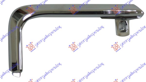 FRONT BUMPER GRILLE MOULDING UPPER CHROME