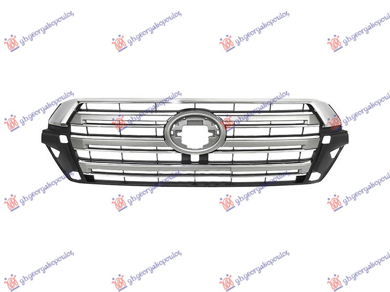 GRILLE CHROME/SILVER/BLACK 2019-