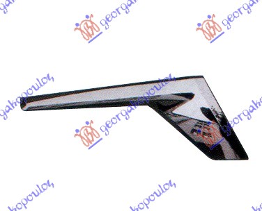 Bandă ornamentală far cromat