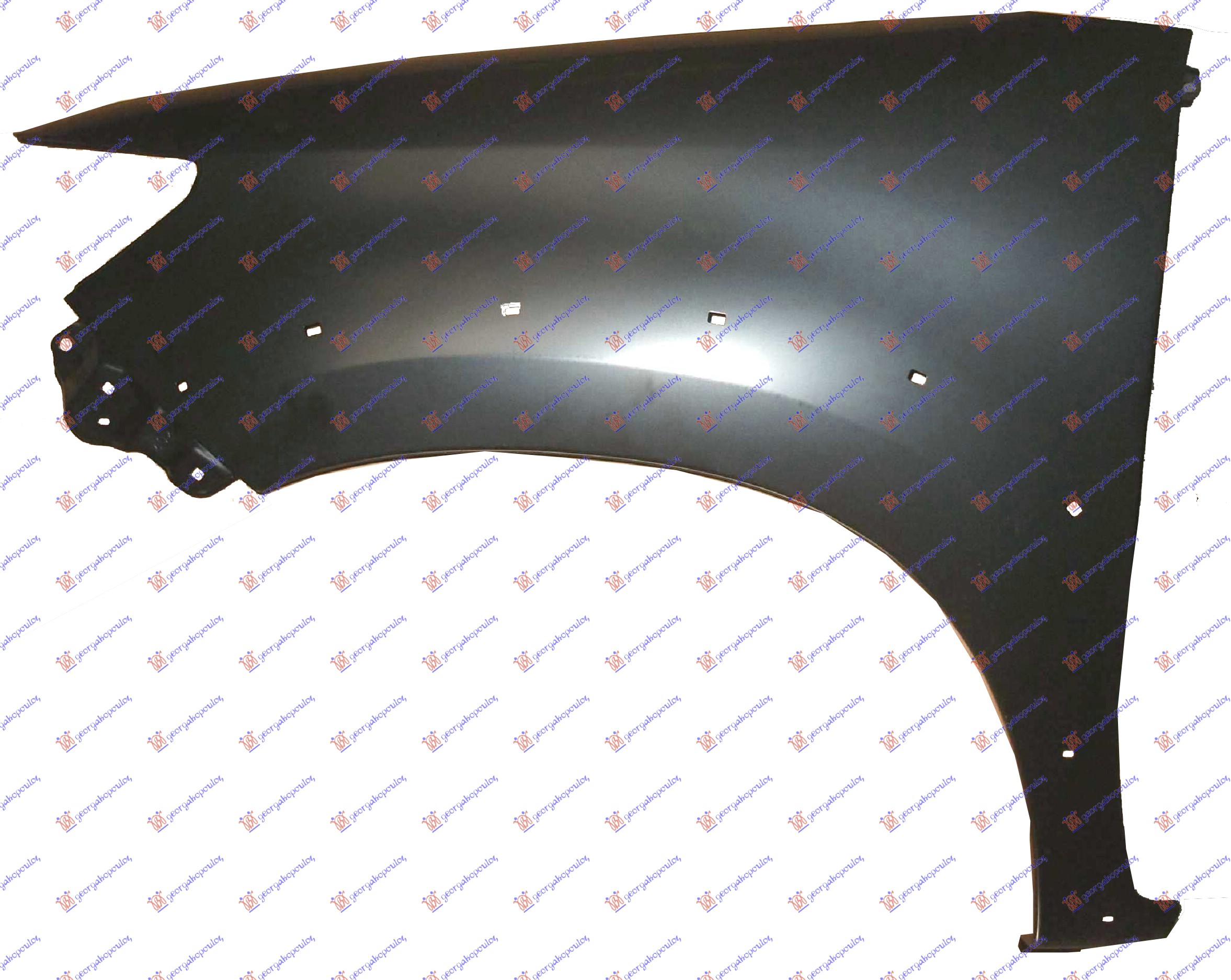 FRONT FENDER (WITHOUT SIDE LAMP HOLE) (WITH FLARE HOLES)