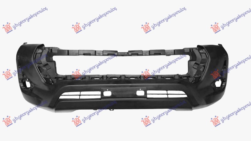 FRONT BUMPER DOUBLE CAB (W/FIXED GRILLE) (W/2 PDC)