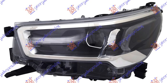HEAD LAMP FULL LED CHROME (TYC)