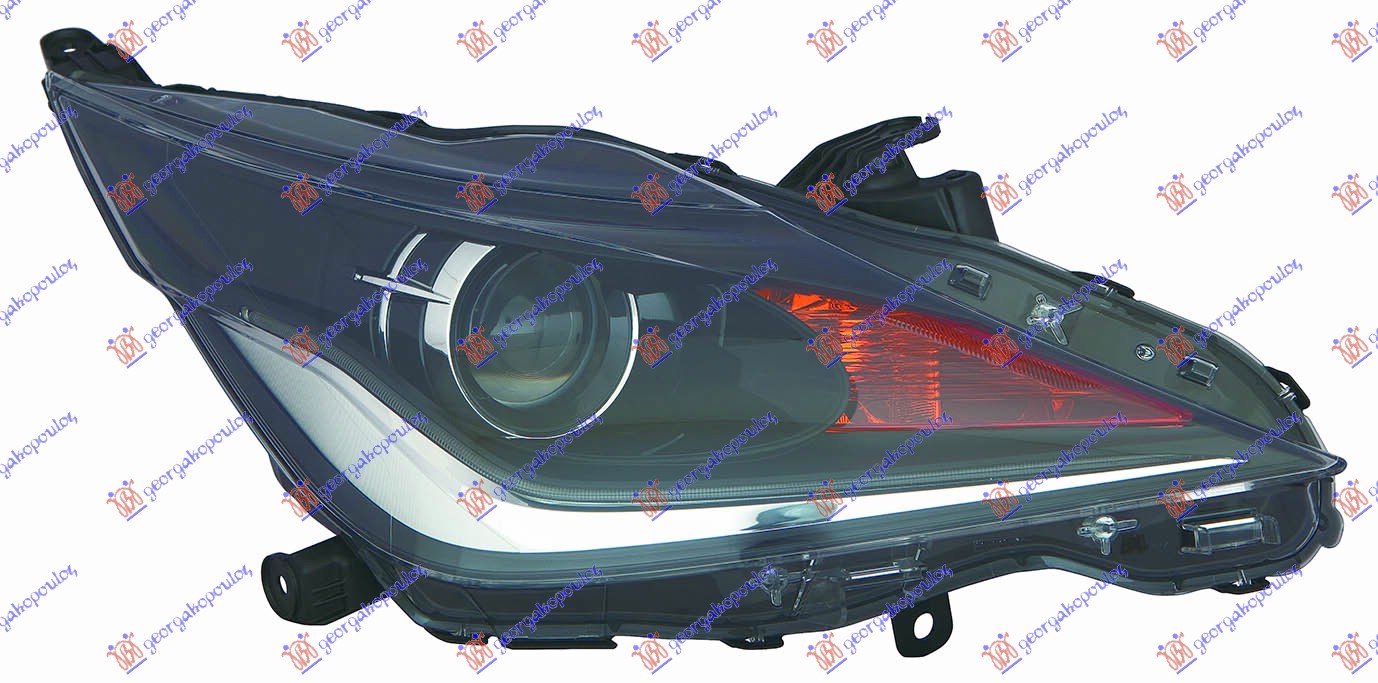 HEAD LAMP (H1R2) W/LED DRL (DEPO)